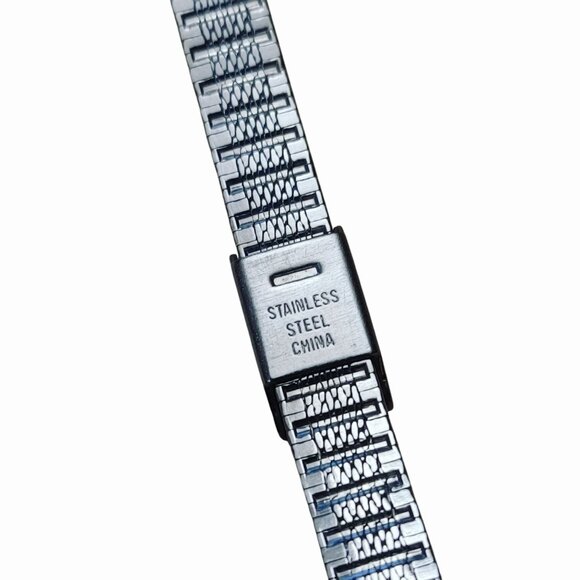 Joe Weitz Watch Quartz Round Face Base Metal Bezel Stainless Steel Back Mesh main image 5